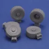RG-31 mk.3 sagged wheels - terhelt kerékkészlet