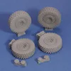 U.S. 4x4 MRAP sagged wheels - terhelt kerékkészlet