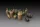 Royal Model Wicker Bottles Demijohn Glass and small barrels – dioráma kellék makett