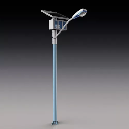 Royal Model Solar powered street light – dioráma kellék makett