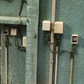 Royal Model Electrical boxes – dioráma kellék makett