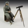 Royal Model Erwin Rommel with tripod telescope – figura makett