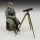 Royal Model Erwin Rommel with tripod telescope – figura makett
