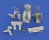 Royal Model Erwin Rommel with tripod telescope – figura makett