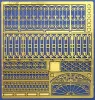 Royal Model Assorted Railings Set – 1:35 dioráma kellék makett