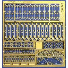   Royal Model Assorted Railings Set – 1:35 dioráma kellék makett