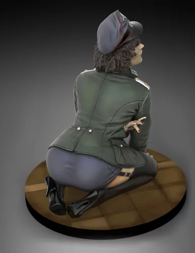 Royal Model German Officer 'Pin-Up' – figura makett