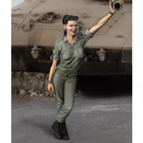 Royal Model IDF woman soldier – figura makett