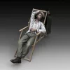 Royal Model German soldier who sleeps-WWII – figura makett