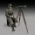 Royal Model Erwin Rommel with tripod telescope (75mm) – figura makett
