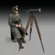 Royal Model Erwin Rommel with tripod telescope (75mm) – figura makett