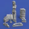 Royal Model Garage girl – figura makett