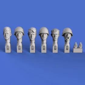   Royal Model Italian heads WWII (No.2) – makett-kiegészítő