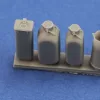 Royal Model German field kitchen accessories – dioráma kellék makett
