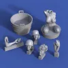 Royal Model Girl taking a bath (75mm) – figura makett