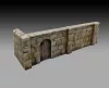 Royal Model Wall section ruin – dioráma építmény makett