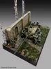 Royal Model Wall section ruin – dioráma építmény makett