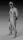 Royal Model German tanker with arms backward - WWII – figura makett