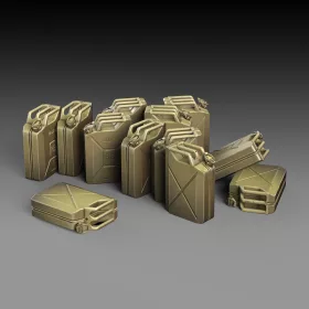   Royal Model Italian jerrycans WWII – dioráma kellék makett