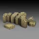 Royal Model Italian jerrycans WWII – dioráma kellék makett