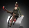 Royal Model Pin Up Pilot (75mm) – figura makett