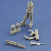 Royal Model German soldier with rifle – 1:48 figura makett