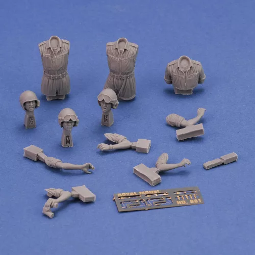 Royal Model IDF tank crew '1973' – figura makett