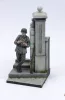 Royal Model German soldier eating - WWII (75 mm) – figura makett