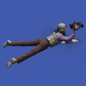 Royal Model War Reporter – figura makett