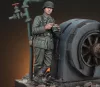 Royal Model German infantry soldier eating - WWII – figura makett