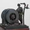 Royal Model German infantry soldier eating - WWII – figura makett