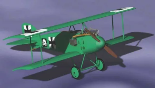 Roden Albatros D.I World War 1 – 1:72 repülőgép makett
