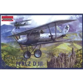 Roden Pfalz D.III World War 1 – 1:72 repülőgép makett