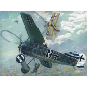 Roden Fokker E.V (D.VIII) – 1:72 repülőgép makett