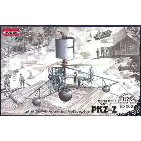   Roden PKZ-2 Austro-Hungarian Helicopter World War 1 – 1:72 helikopter makett