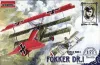 Roden Fokker Dr.I – 1:72 repülőgép makett