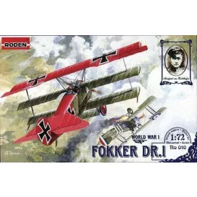 Roden Fokker Dr.I – 1:72 repülőgép makett