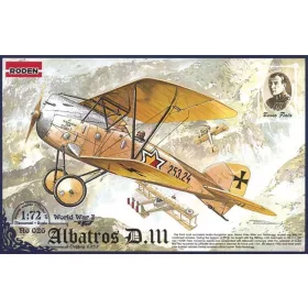   Roden Albatros D.III Oeffag s.253 – 1:72 repülőgép makett