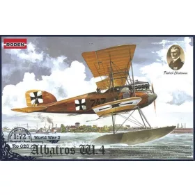 Roden Albatros W.IV (early) – 1:72 repülőgép makett