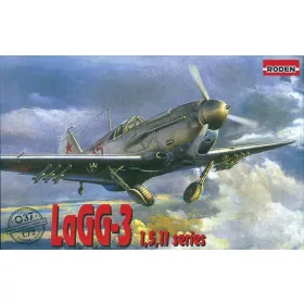 Roden LaGG-3 series 1,5,11 – 1:72 repülőgép makett
