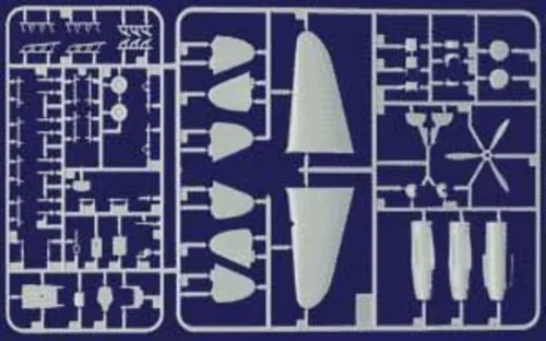Roden LaGG-3 series 1,5,11 – 1:72 repülőgép makett