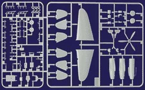 Roden LaGG-3 series 35 – 1:72 repülőgép makett