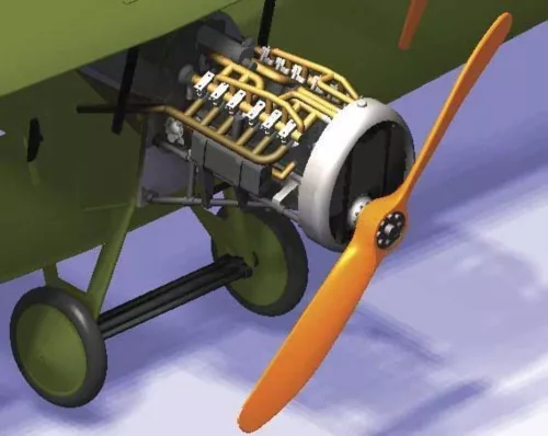 Roden Bristol F.2B Fighter – 1:72 repülőgép makett