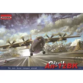 Roden AN-12BK Civil – 1:72 repülőgép makett