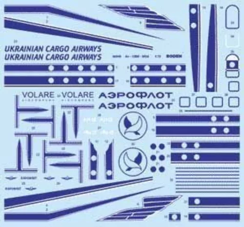 Roden AN-12BK Civil – 1:72 repülőgép makett