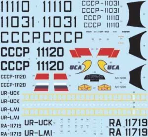 Roden AN-12BK Civil – 1:72 repülőgép makett