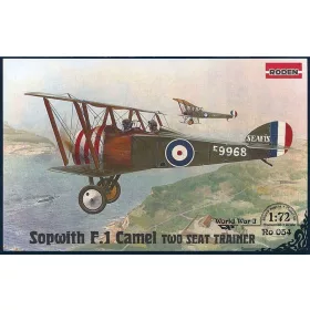   Roden Sopwith T.F.1 Camel Two Seat Trainer – 1:72 repülőgép makett