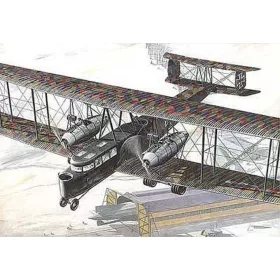 Roden Zeppelin Staaken R.VI – 1:72 repülőgép makett