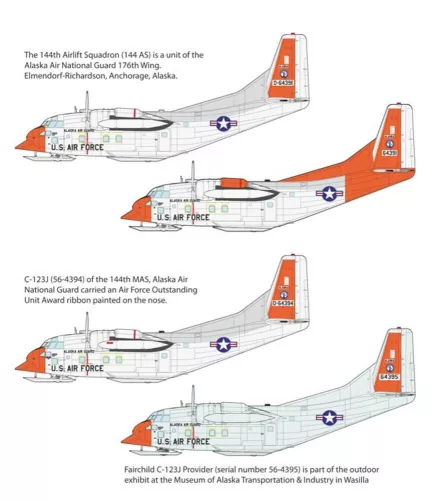 Roden Fairchild C-123 Provider – 1:72 repülőgép makett