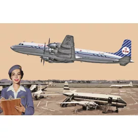   Roden Douglas DC-7C Royal Dutch Airlines (KLM) – 1:144 repülőgép makett
